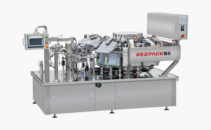 RZ8-200-10ZK High Speed Bag Feeding Vacuum Packaging Machine